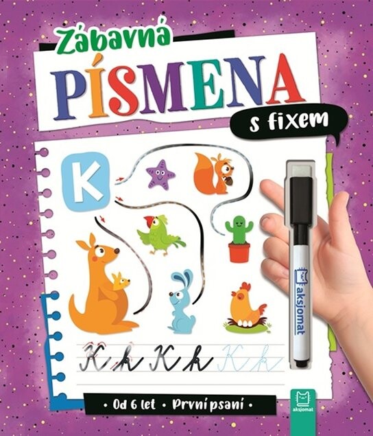 Zábavná písmena s fixem První psaní