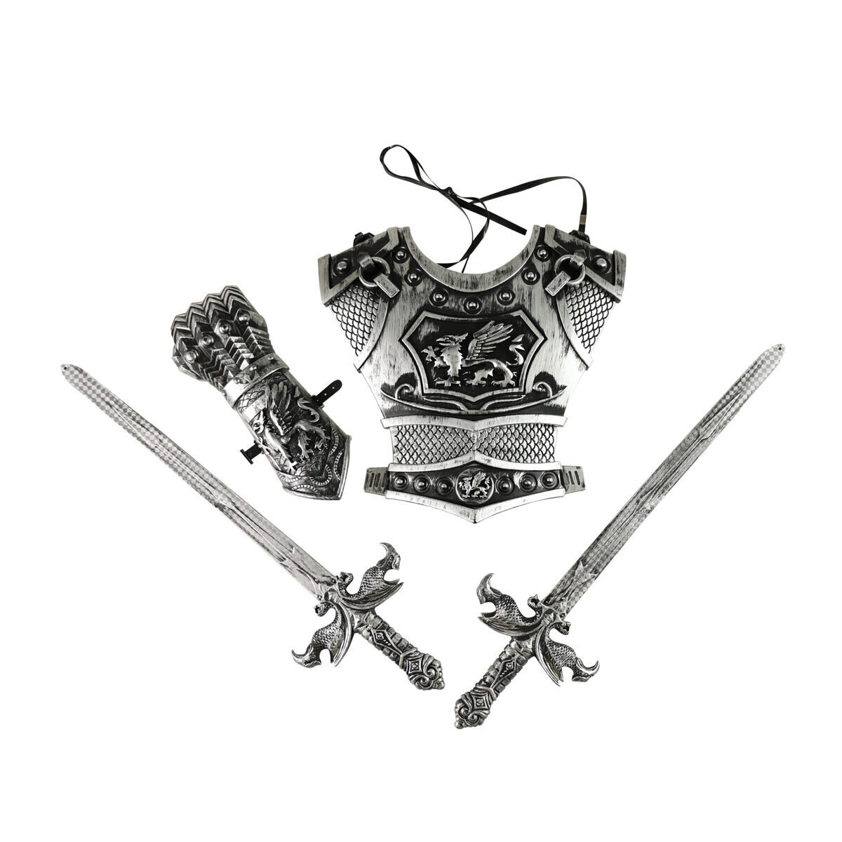 Rappa Rytířská sada s meči stříbrná