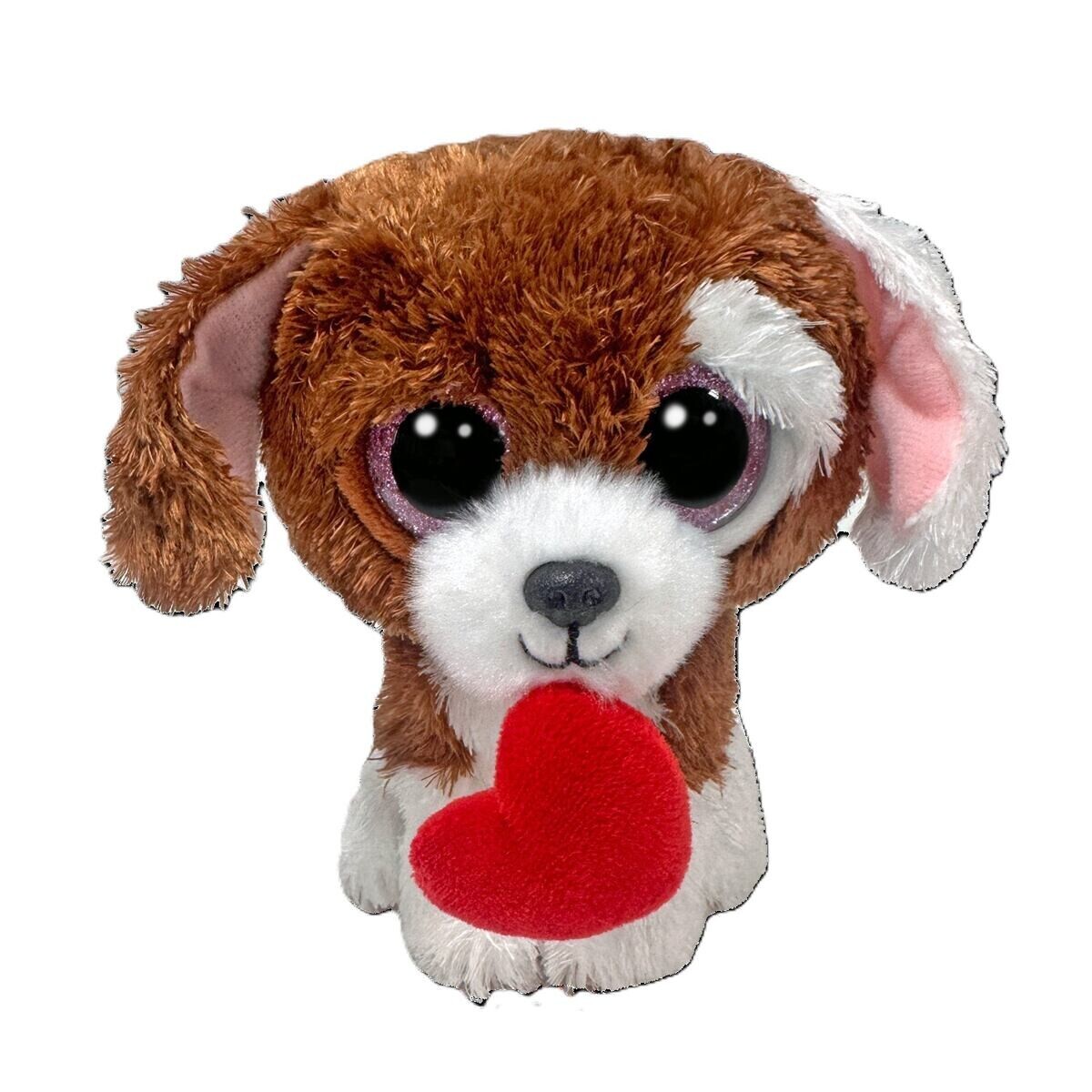 TY Beanie Boos CUDDLES 15 cm - pes se srdíčkem
