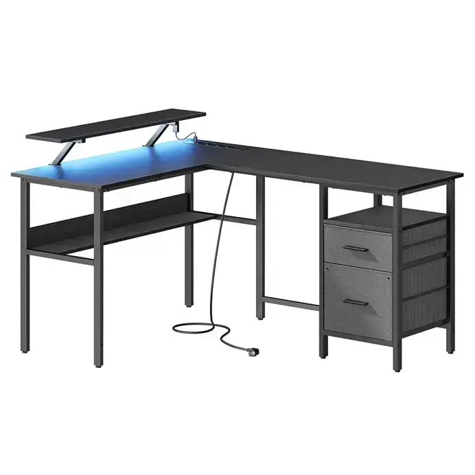 Autronic Psací stůl APC-E1395 BK - černá