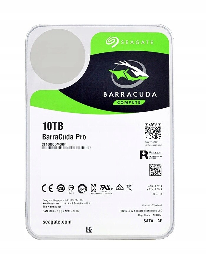 Pevný Disk Seagate ST10000DM0004 10TB 3,5
