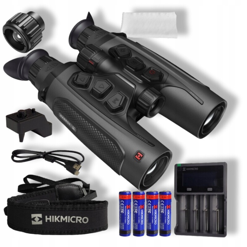 Hikmicro Termovizní Dalekohled Habrok 4K HE25L 2.0 Lrf 850/940NM Pro Noční Vidění
