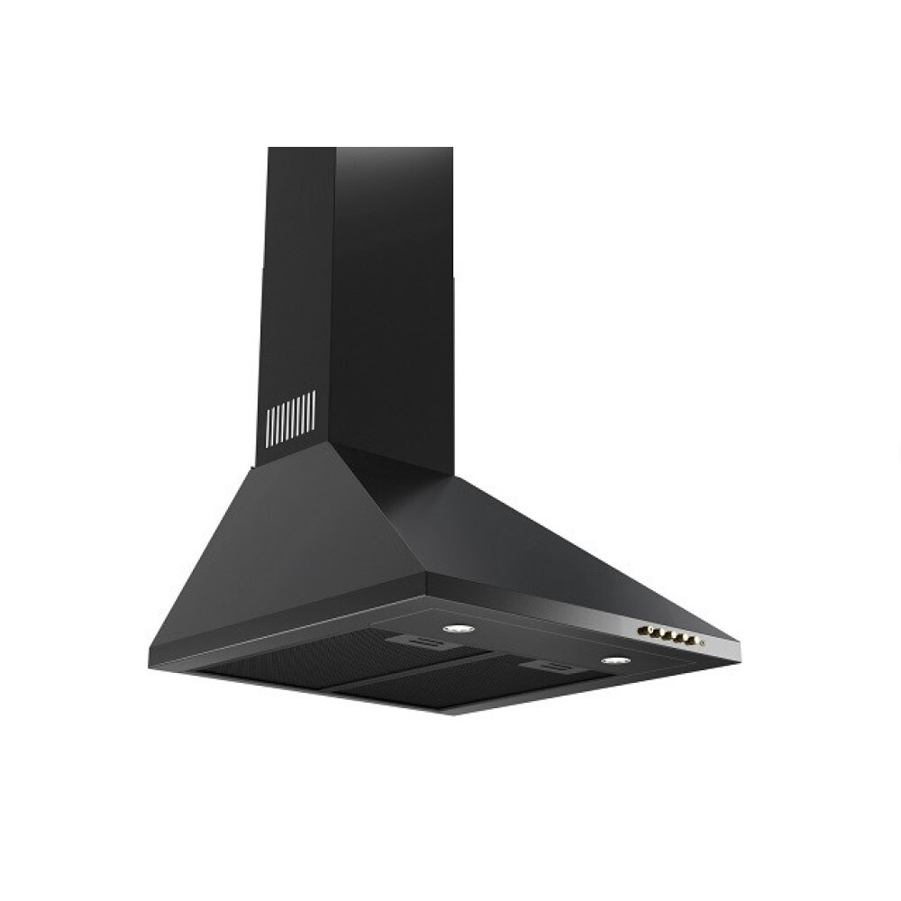 Komínový odsavač par Akpo Classic Eco Gold 50 černý 412 m³/h 3 rychlosti třída D