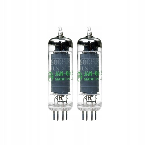 Pentoda výkonu 6005W 6AQ5, EL90, 6L31 Ge Jan Nos 2 ks vybraný pár