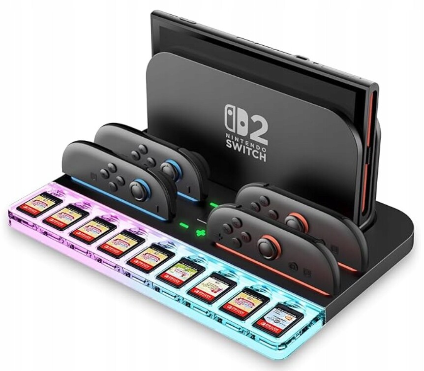 Dokovací stanice pro uložení ovladačů JoyCon pro Nintendo Switch 2