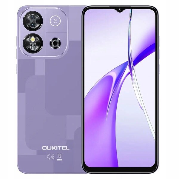 Smartphone Oukitel C57 S 6,52″ Hd 4G Barva Fialová