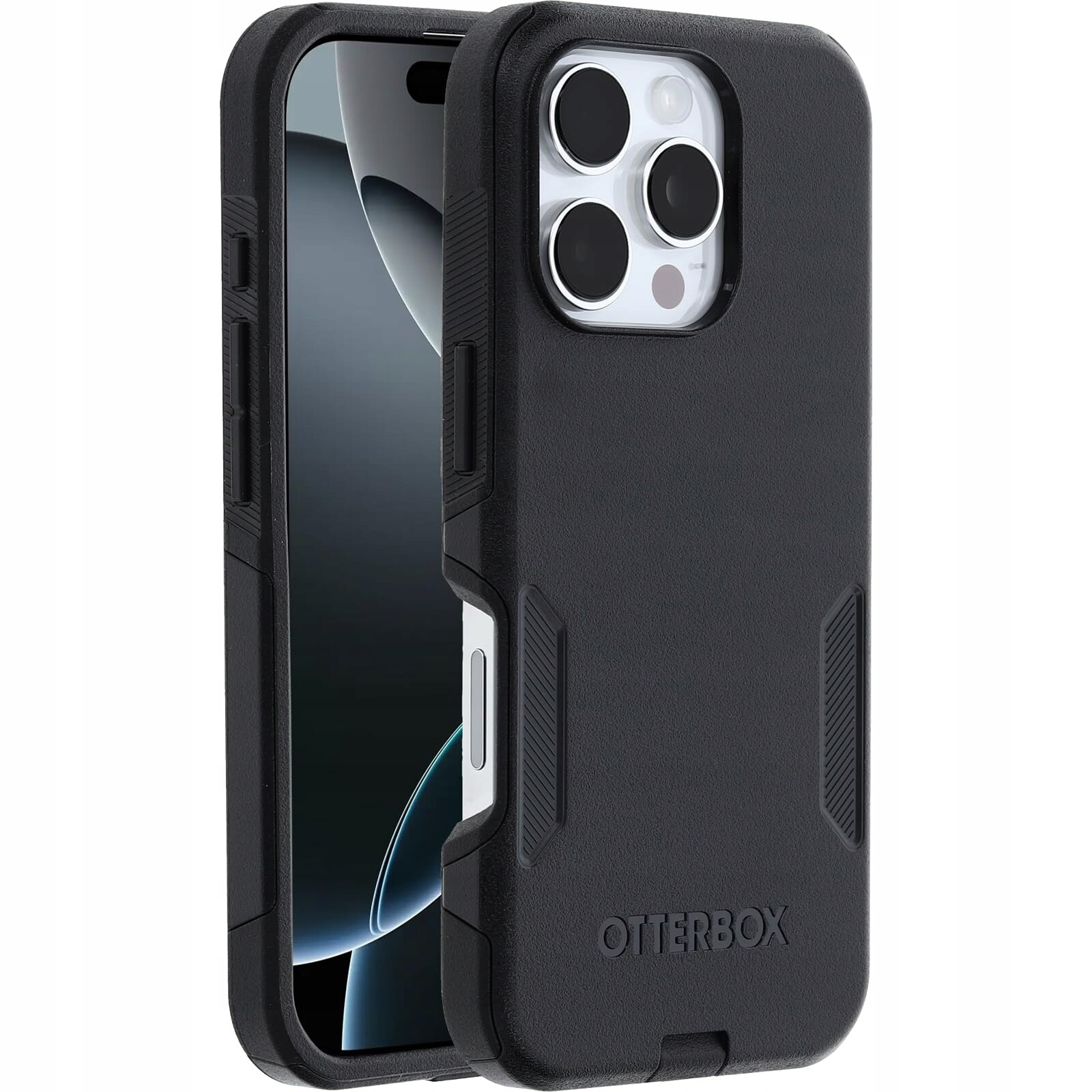 OtterBox Commuter Drop+ pouzdro MagSafe pro iPhone 16 Pro Max Pancéřové černé