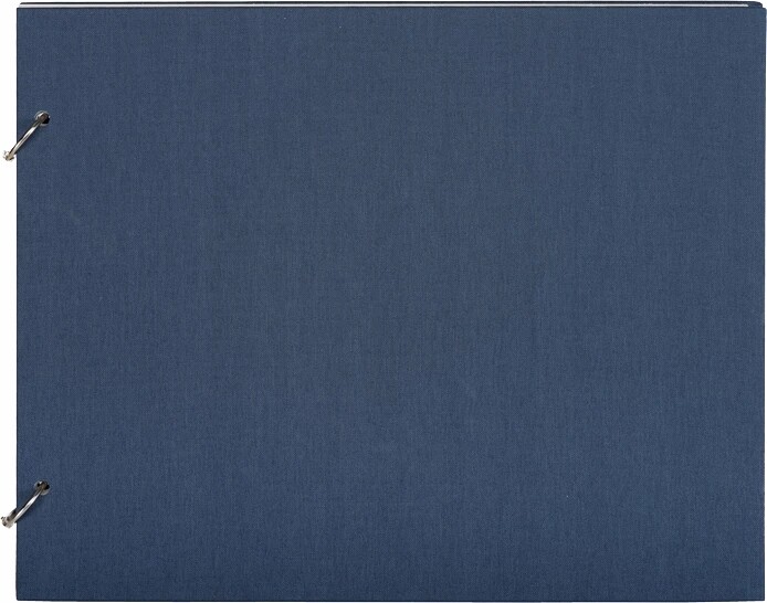 Fotoalbum s knižní vazbou 270x220 Kouřově modré Columbus