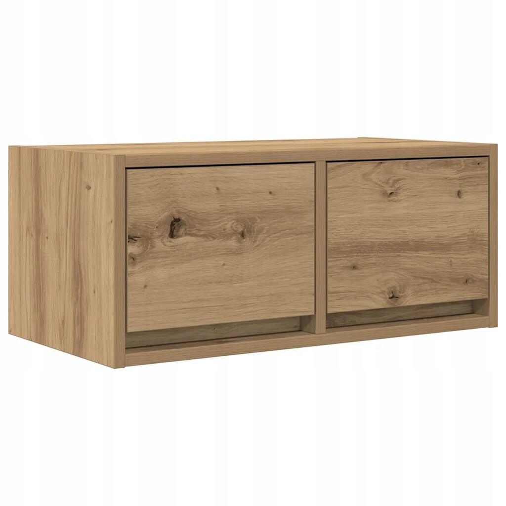 vidaXL Rtv skříňka Artisan Oak 60x31x25,5 cm Lepené dřevo