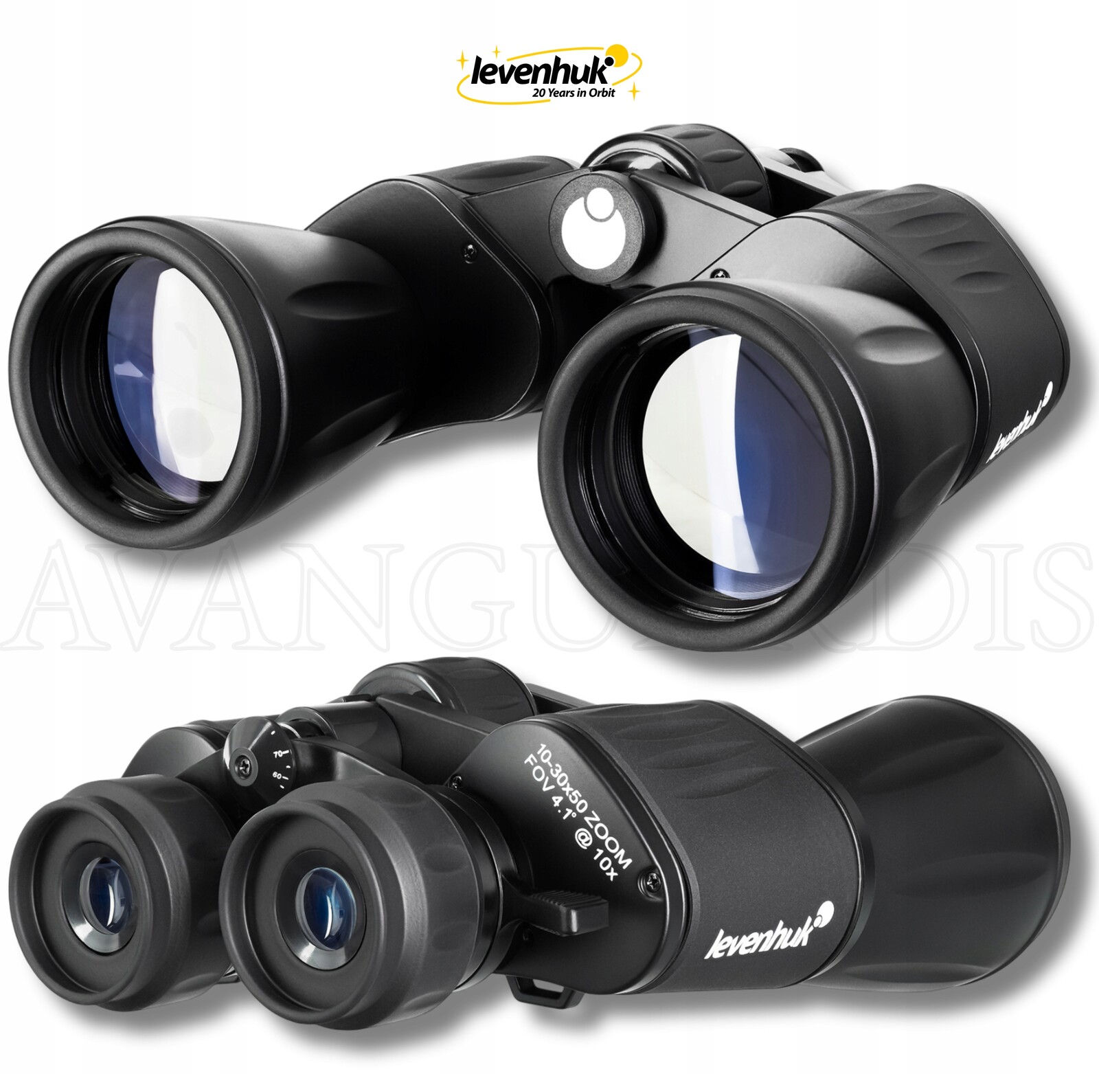 Regulovatelný dalekohled Levenhuk Atom x10-30, 50 mm – Doživotní záruka!