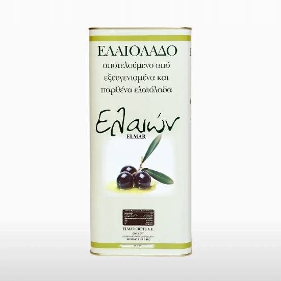 Řecký olej Elmar 5 l – olivový olej z Kréty pro smažení a saláty