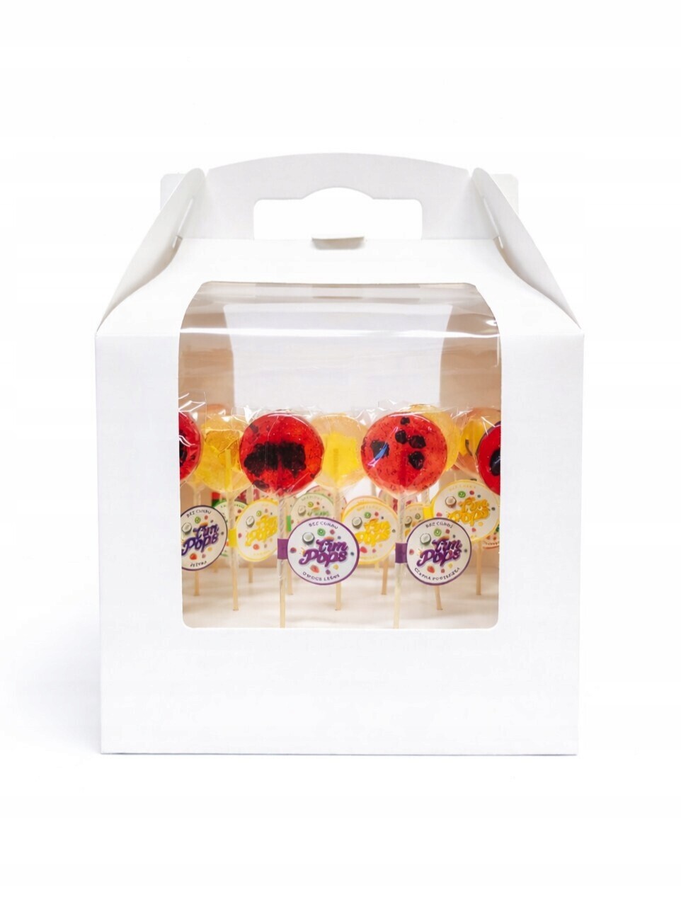 Dárková sada lízátek bez cukru s ovocem – 18 ks TimPops