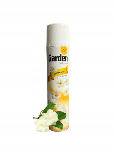 9x Osvěžovač vzduchu Garden 300 ml 4In1 Jasmin Spray Aerosol pro domácnost