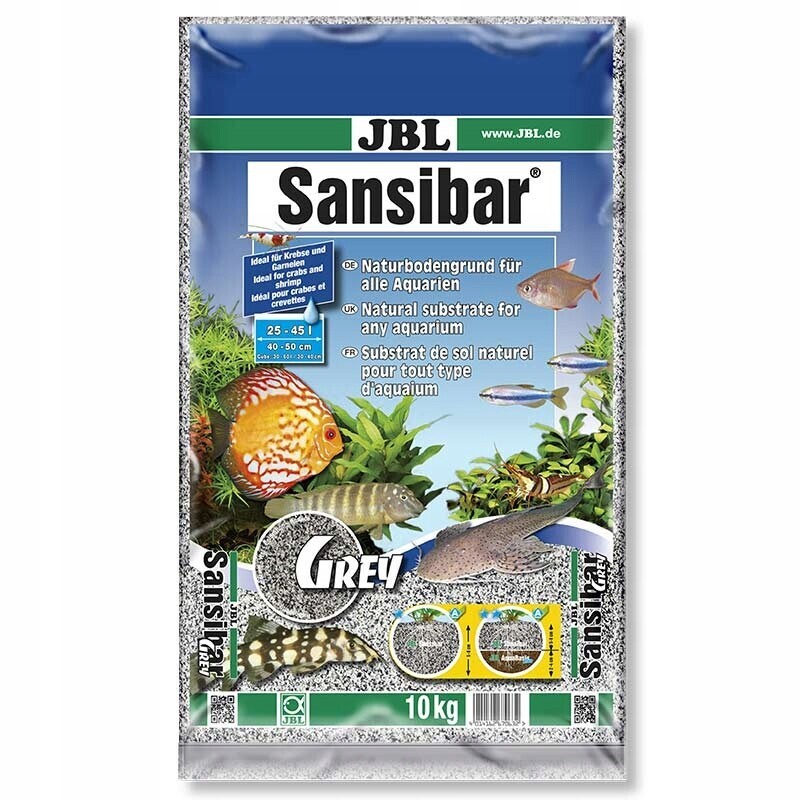 Jbl Substrát Sansibar Grey 10KG (67063)