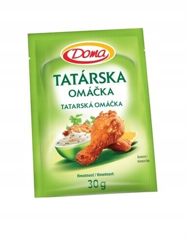 25 x Omacka omáčka tatarská slovenská v sáčku 30 g