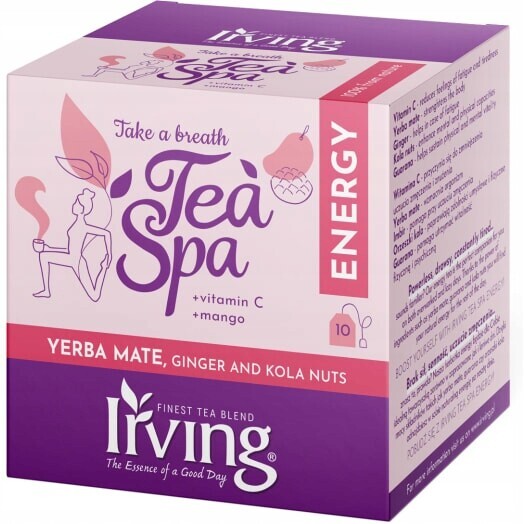 Irving Tea Spa Energy Čaj 10 sáčků ex.