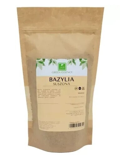 8 x Green Essence Bazalka sušená 100 g aromatické koření do pokrmů