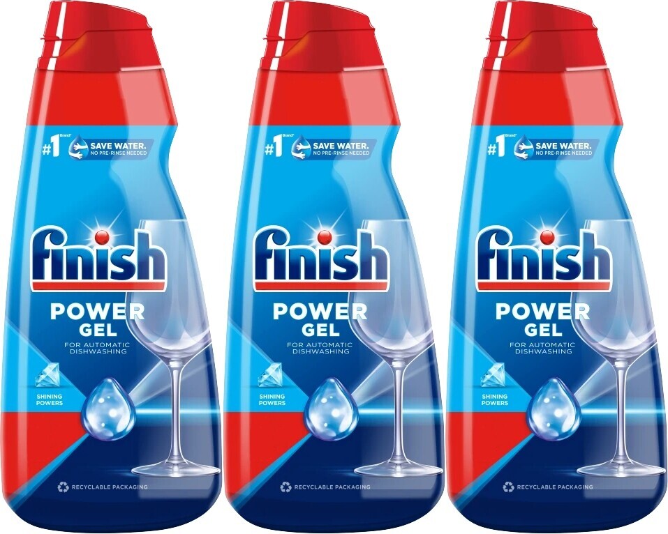 Gel do myčky nádobí Finish Power Gel 1l 50p sada 3ks