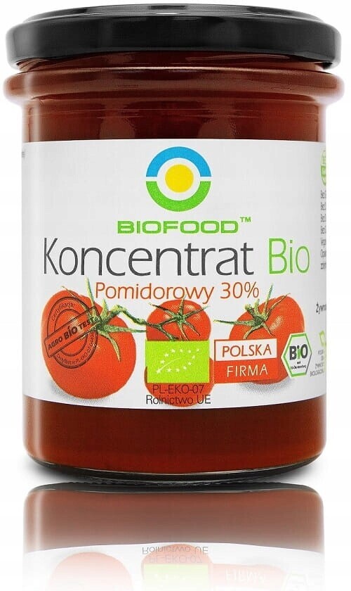 Bio Food Rajčatový koncentrát 30 % bezlepkový Bio 200 g
