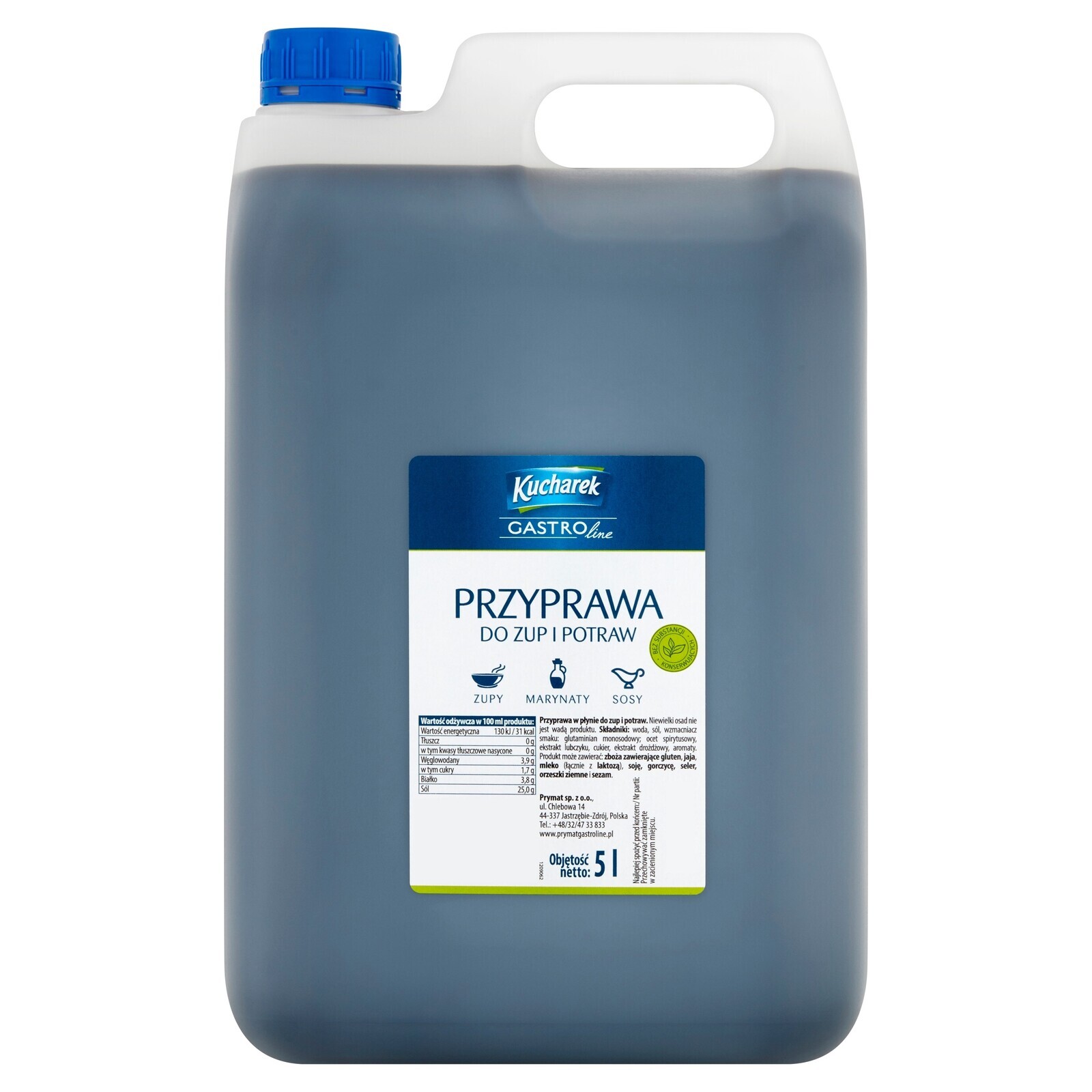 Koření do polévek a pokrmů 5 l Kucharek