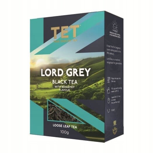 Tet Lord Grey Černý čaj čaj s vůní bergamotu