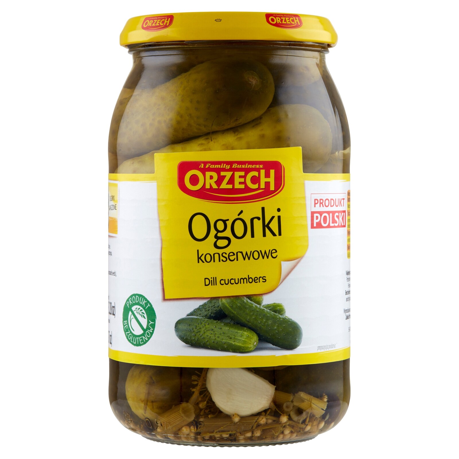 Ořech Konzervované okurky 830 g