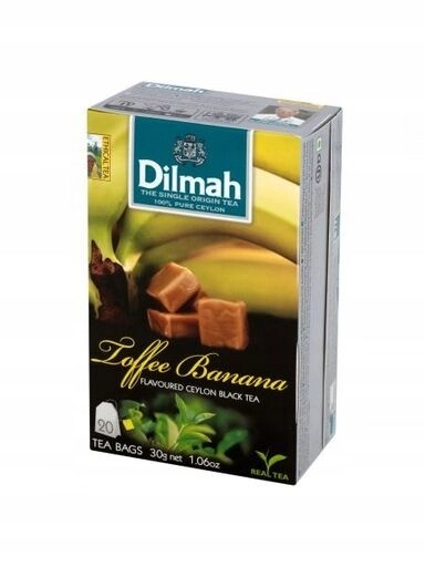 Dilmah Caramel 20 x 1,5 g čaj s přívěskem