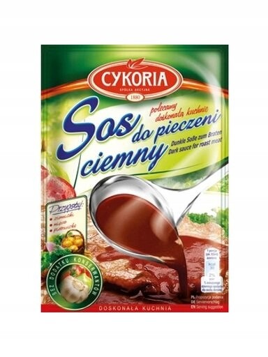 17 x Omáčka na pečení Tmavá Cykoria 30 g