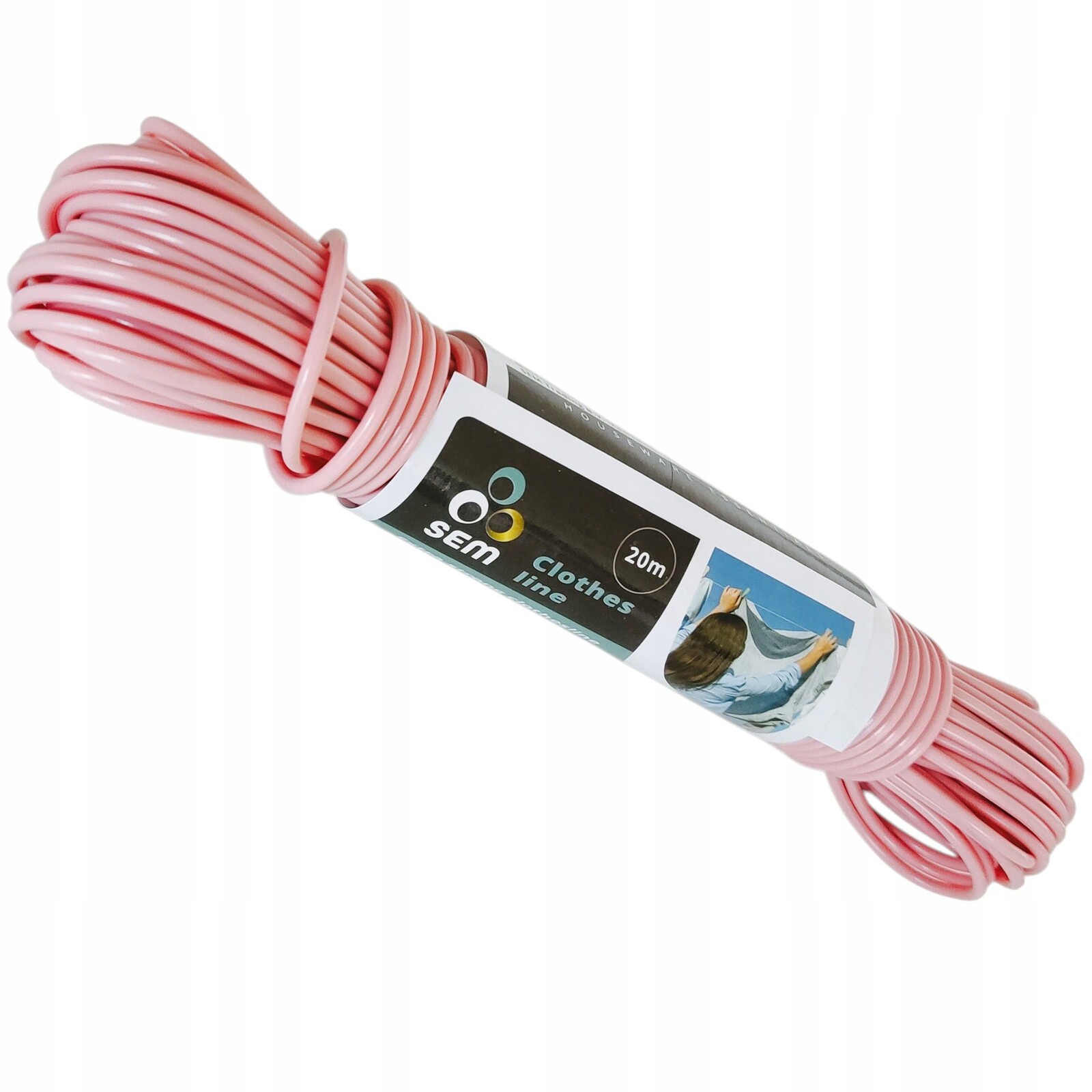 Šňůra Na Sušení Prádla S Ocelovým Drátem 20 metrů