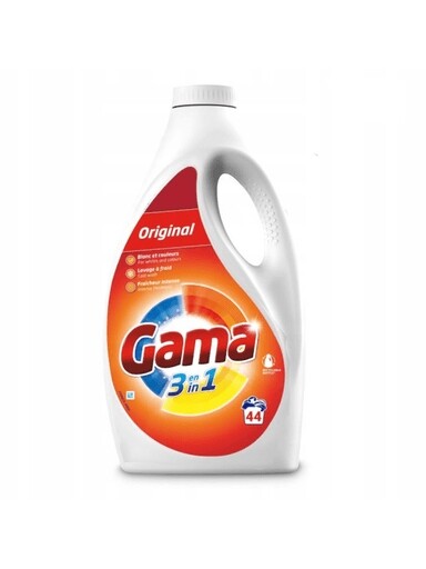 2X Koncentrovaný Gel na praní Gama Original univerzální 44 praní 1,98 l