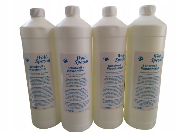 Lanolina Tekutina Na Praní vlny povlečení polštářků kašmíru 4 L německá