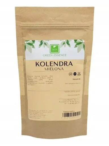 8 x Green Essence Koriandr 100 g aromatické mleté koriandrové zrno