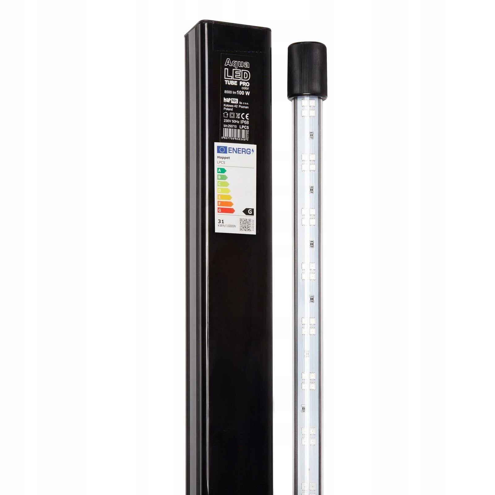Lampa AquaLED Tube Pro color 96W/140 Cm