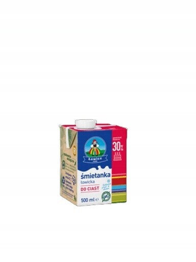 4x Smetana Uht 30% 500g Łowicz