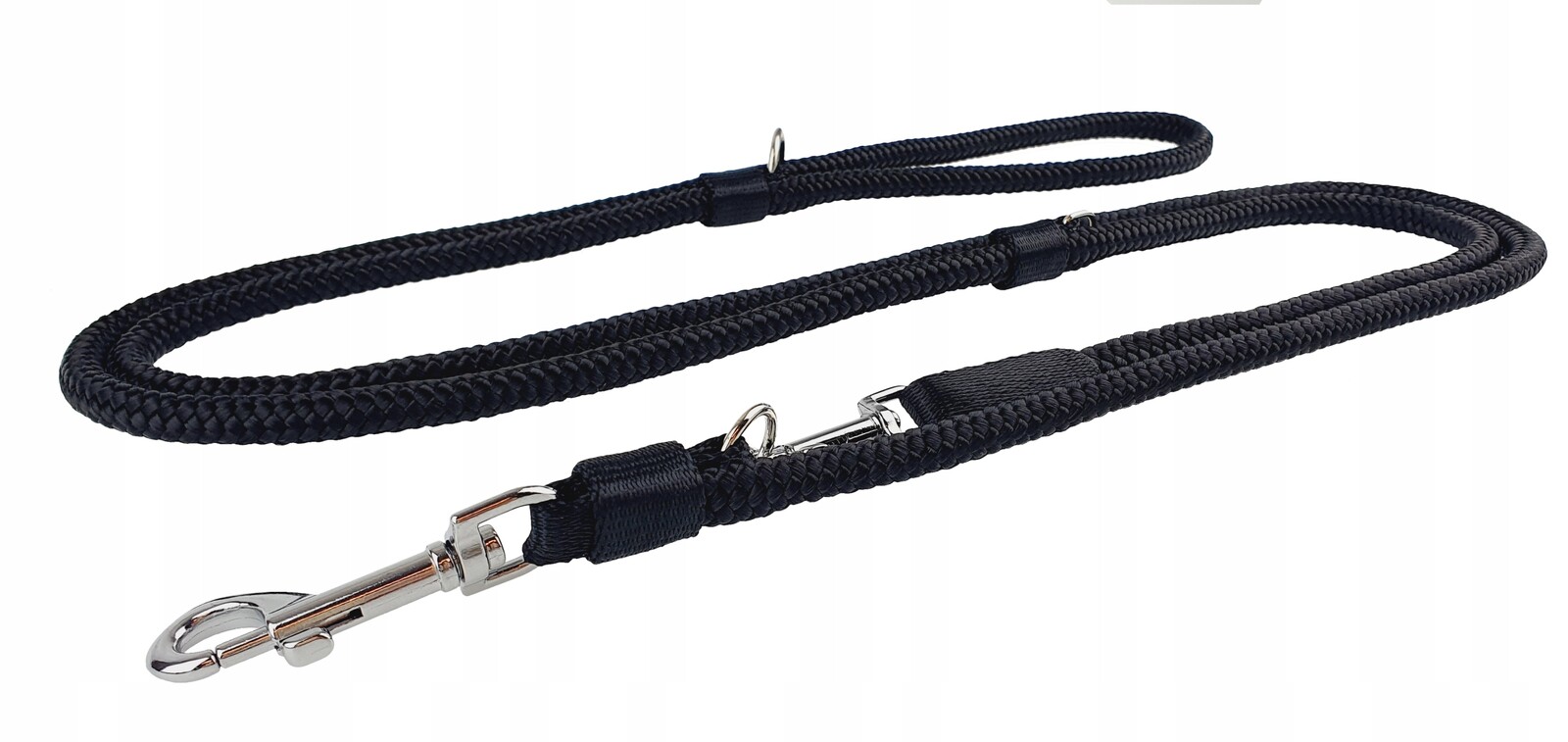 Vodítko lanko přepínací 2,4 m/1,0 cm černá