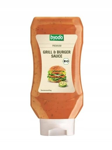 2x Byodo Omáčka Grill & Burger Bez Lepku Bio 300 ml