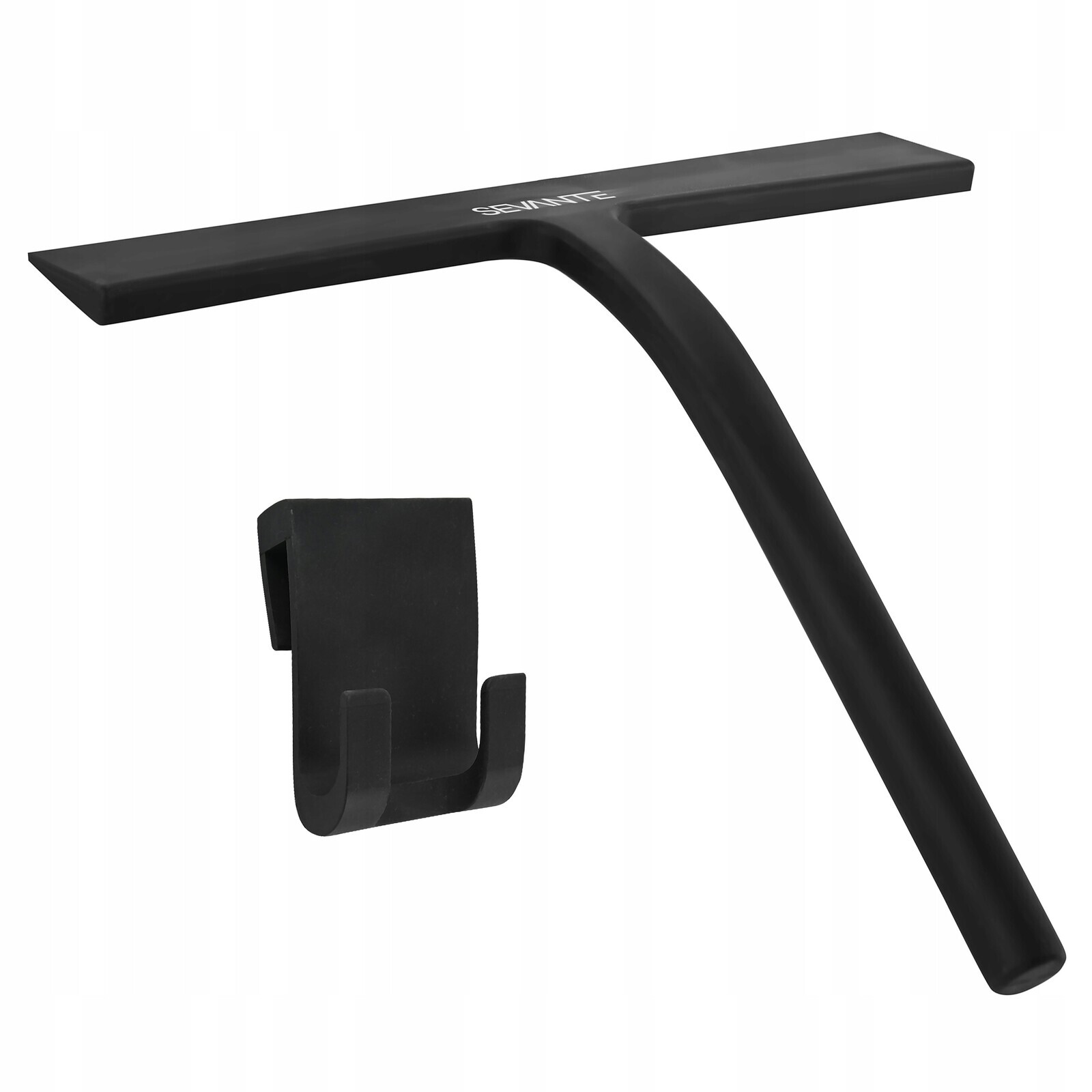 Silikonová stěrka na vodu, černá, 23 cm