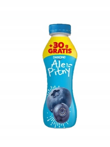9 x Danone Ale Pitná borůvka-borůvka 300 g
