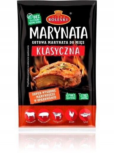 8 x Roleski Klasická marináda 200 g