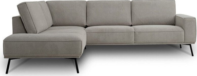 Šedobéžová žinylková rohová pohovka (levý roh/do L) Amsterdam – Scandic