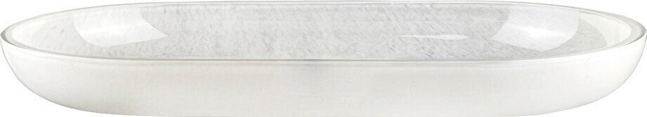 Skleněný dekorační tác 14x25,5 cm Opal – Mette Ditmer Denmark