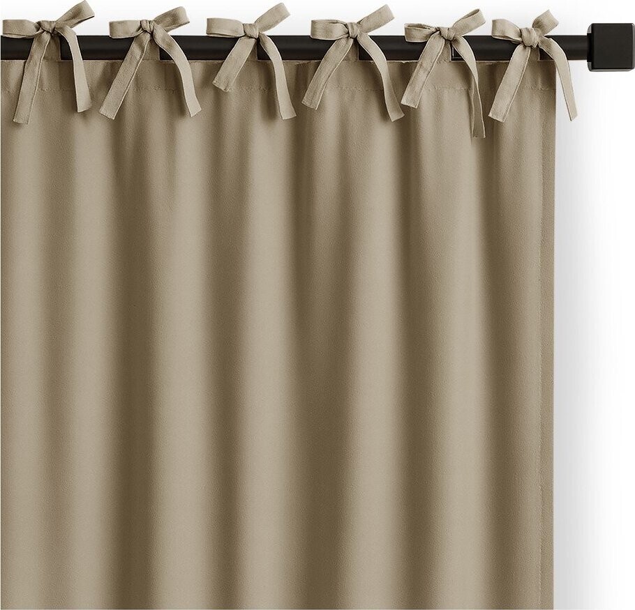 Béžový dimout závěs 140x250 cm Carli Tie – Restilo