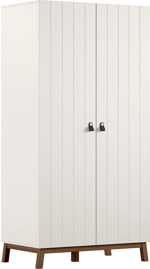 Béžová dětská šatní skříň 99x196x58 cm Sezane – Vipack