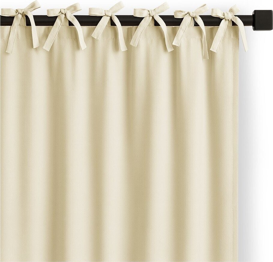 Slonovinový dimout závěs 140x250 cm Carli Tie – Restilo