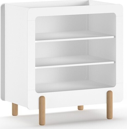 Bílá dětská komoda s přebalovacím pultem 88x95x57 cm Smile – Vipack