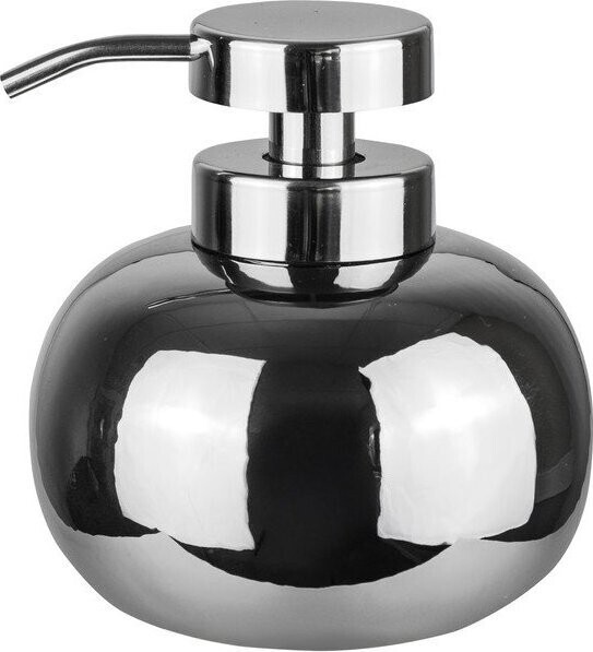 Keramický dávkovač mýdla ve stříbrné barvě 200 ml Lotus – Mette Ditmer Denmark