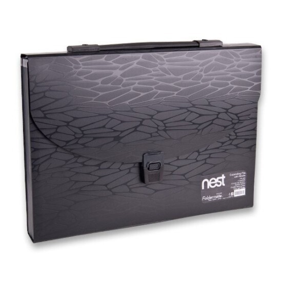 FolderMate Desky na dokumenty NEST A4 - 13 kapes - černá - 1128200