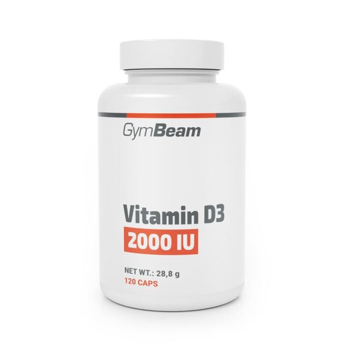 GymBeam Vitamín D3 2000 IU 60 kaps.