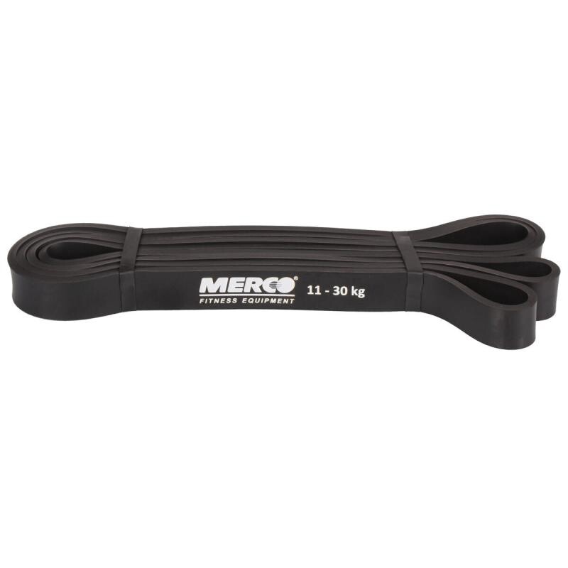 Merco Latex Force Band posilovací guma 21 mm černá