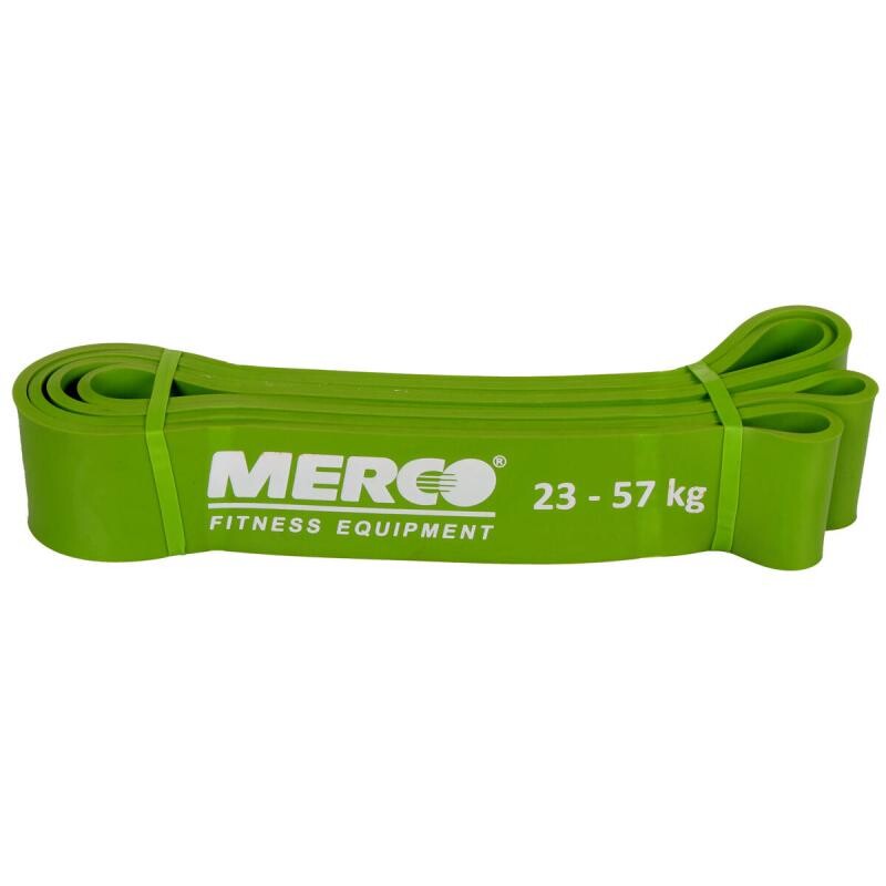 Merco Latex Force Band posilovací guma 45 mm zelená